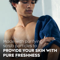 NIVEA MEN Pure Impact Shower Gel, 500ml, (Hair, Face & Body Wash) (Pack of 3)