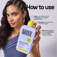 Moxie Beauty Scalp Reviving Anti-Dandruff Shampoo | AHA-BHA Anti-Dandruff Shampoo for Men & Women | Piroctone Olamine + AHA Complex | Clarifying Reset & Dandruff Control | Paraben, Sulphate & Silicone-Free | 200ml