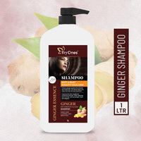 TryOnes Dandruff-Control Shampoo | Ginger Root | Anti Dandruff | Silicon, Sulphate & Chemical Free | For All Hair Types | 1000ml