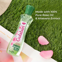 Dabur Gulabari Premium Rose Water with Aloe Vera - 400 ml | Upto 8 HR Skin Hydration | Cleanses, Tones and Moisturises Skin | For All Skin Types