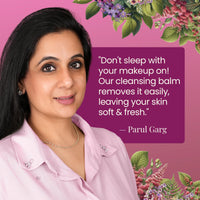 Parul Garg Beauty Cleansing Balm – Gentle Hydrating Makeup Remover | Dissolves Waterproof Makeup, Nourishes & Refreshes Skin | Non-Greasy, Lightweight, All Skin Types