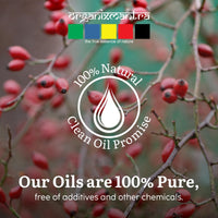 Organix Mantra Rosehip Seed Body Oil for Face Wrinkles, Fine Lines, Under Eye, Curly Hair | 100% Pure, Natural & Cold Pressed Oil, 30ML