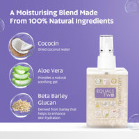 EQUALSTWO Baby Moisturizer, 500ml, 100% Natural Coconut based Daily Baby Skin Care Body Lotion for Nourishing Skin, All Skin Types, PH 5.5, Dermatalogically Tested, No Parabens No Sulphates, Pack 1