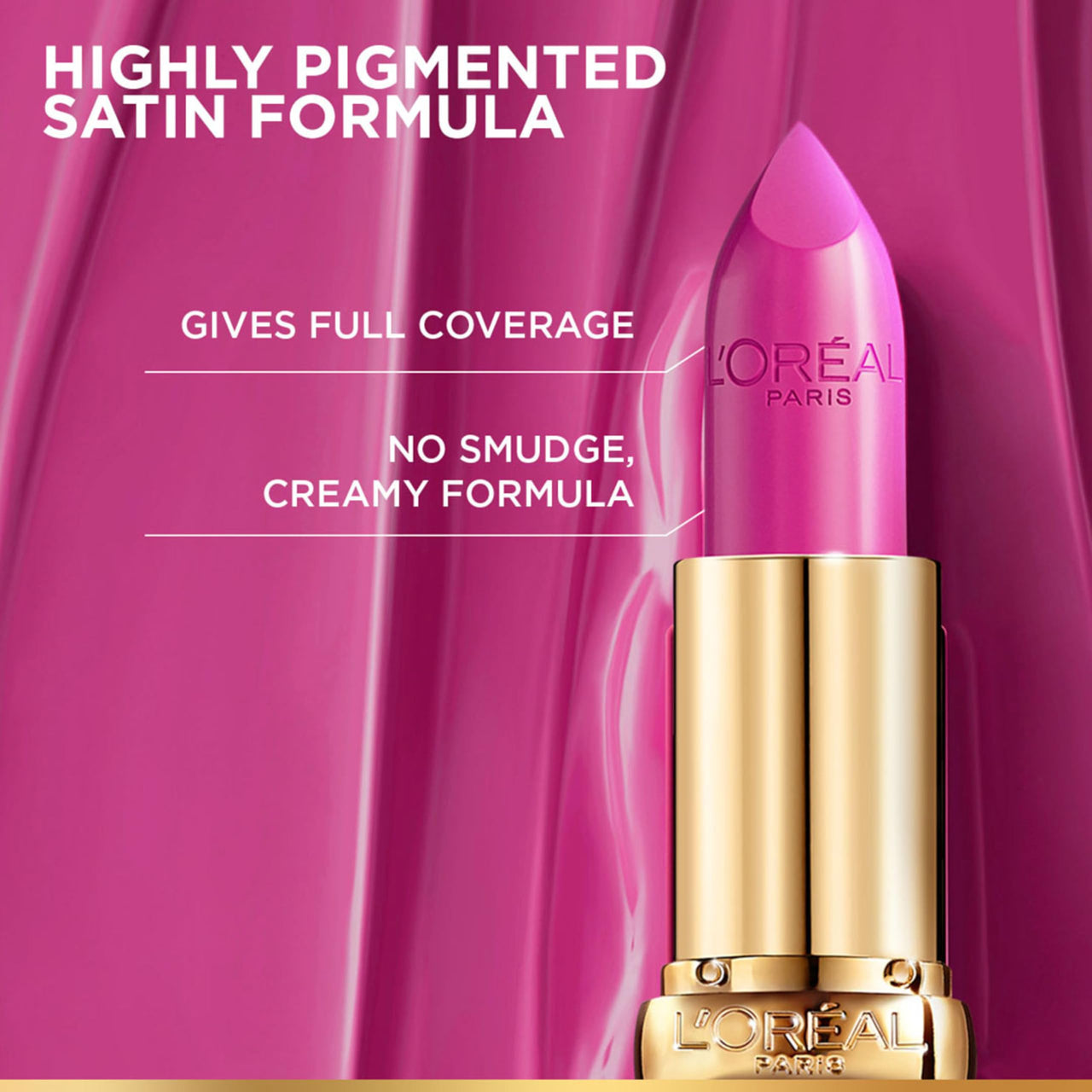 L’Oréal Paris Color Riche Satin Lipstick- 112 Paris Paris, 4.3 gm