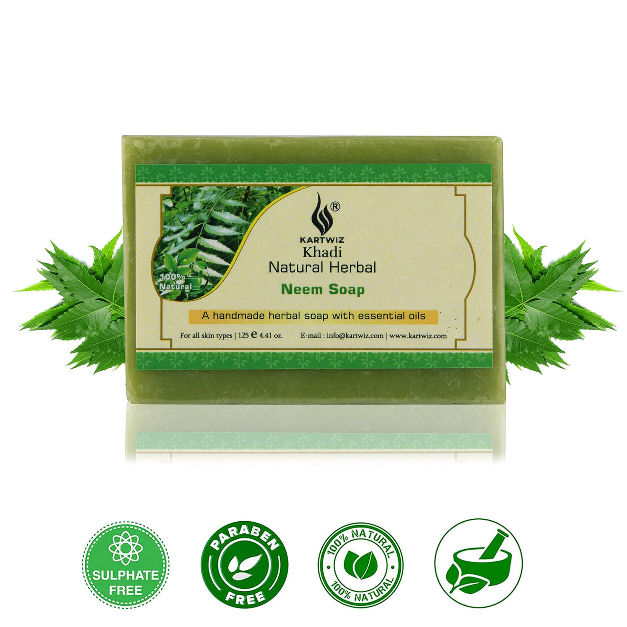 Herbigiri Herbal Bathing Handmade Assorted Soap with Essential Oils || Pack of 8