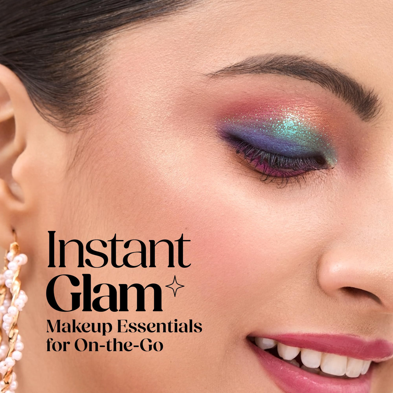 Hilary Rhoda More Than Basic Face Palette | With Blushes, Shimmer Highlighters & Eyeshadows | Highly Pigmented & Long Lasting Face Palette |10.5g (All Nighter - Shade 04)