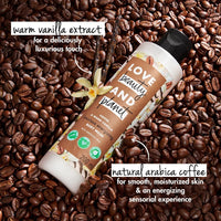 Love Beauty & Planet Moisturisng Body Wash 200ml|| with Coffee & Warm Vanilla|| Sulfate Free|| Paraben Free- Liquid Shower Gel