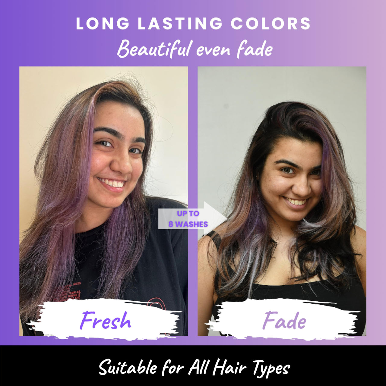 2.Oh! Italian- Lavender Hair Color For Women & Men | Ammonia-Free DIY Semi Permanent Hair Color | Enriched with Argan Oil | Lasts upto 5-6 Washes | Pack of 2