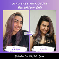 2.Oh! Italian- Lavender Hair Color For Women & Men | Ammonia-Free DIY Semi Permanent Hair Color | Enriched with Argan Oil | Lasts upto 5-6 Washes | Pack of 2