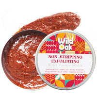 WildOak Aloevera, Sandalwood, Hibiscus Body Scrub | Lightens Dark Area like Neck & Elbows | Smoothen Bumpy Legs & Hands | Remove Dead Skin | Enriched with Pearl Paste, Orange Peel, Rose | 100gm