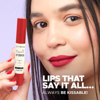 Hilary Rhoda Kissable Lip Crayon |12-Hour Stay | Highly Pigmented Matte Finish | Smudge-Proof & Transfer proof Lipstick | Retractable Lip Crayon | 3.5g - (Hazel | Shade 07)