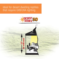 Zilla T8 Fluorescent Bulbs Desert Series 50, 17 Watts 24
