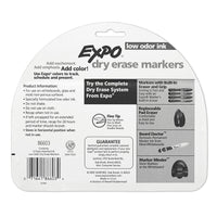 EXPO Low Odor Dry Erase Markers, Fine Tip, Assorted Colors, 12 Count 12 Count Assorted