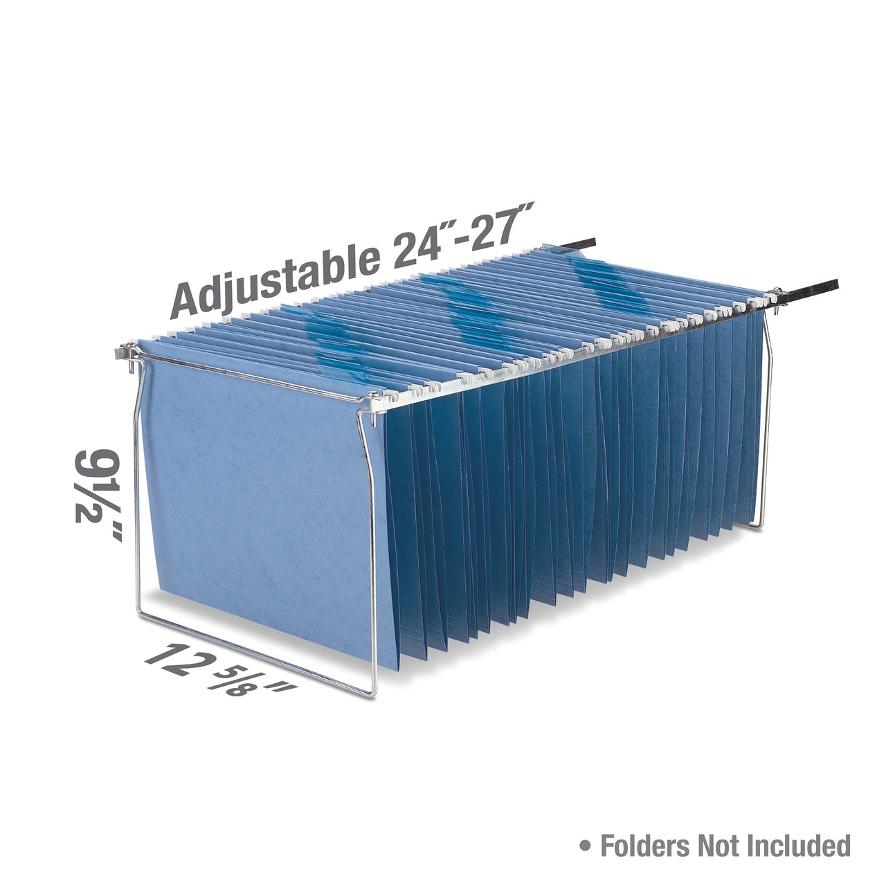 Officemate Hanging File Frame, 24-27, Letter Size, Steel, 1 Set (91964)