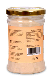 Orgrain India Organic Ashwagandha Root Powder 300g (Pack of 3 * 100g) |