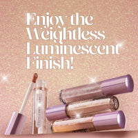 Hilary Rhoda Ultra Glow Liquid Highlighter | Illuminating & Glitter Liquid Highlighter | Dewy Finish | Cruelty-Free & Vegan | Luminescent Finish | Weightless Formula -3.8g (Ultra Copper - Shade 04)