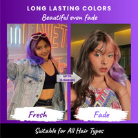 2.Oh! Italian- Violet Hair Color For Women & Men | Ammonia-Free DIY Semi Permanent Hair Color | Enriched with Argan Oil | Lasts upto 12-15 Washes | Pack of 2