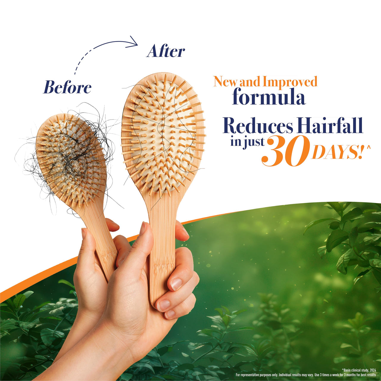 Parachute Advansed Ayurvedic Coconut Hair Oil | For Hair Fall Control & Hair Growth | With Coconut & 25 Ayurvedic Herbs like Amla, Neem, Bhringraj, Brahmi, Methi etc | Clinically Proven to Reduce Hair Fall in 30 Days | 300ml