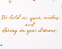 American Greetings 50th Birthday Card (Be Bold) Be Bold