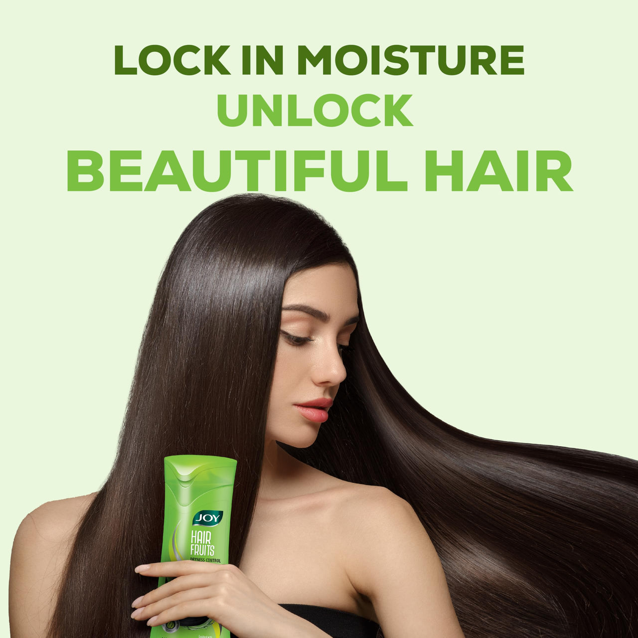 Joy Lemon & Olives Hair Dryness Control Conditioning Shampoo (340ml x 2) | For Dry & Frizzy Hair | Makes Hair Smooth & Shiny | For Men & Women
