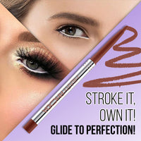 Hilary Rhoda Stroke It Eye Pencil | Coloured Eyeliner and Kajal Pencil | Easy Glide & Quick-Drying Formula | Matte Finish | Built-in Sharpener | 0.26g (Old Wine | Shade 05)
