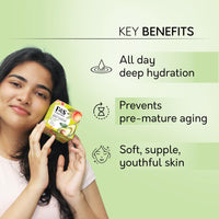 F4S FoodforSkin Body Butter For Skin, Deep Pore Hydration Yoghurt | Superfoods Avocado & Peach Moisturizer |Probiotic Ingredients |Winter Hydration, Skin Repair, Anti-ageing & Glow |All Skin-200 ml
