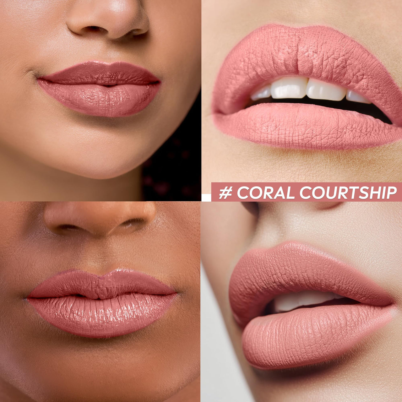 Born16 Tamaraa Liquid Lipstick – Coral Courtship | Hydrated-Matte Finish with SPF | Waterproof, Transfer-Proof, 24-Hour Wear | Vegan & Non-Drying with Shea Butter, 4ml