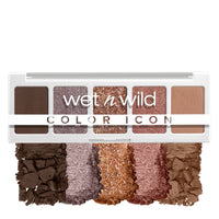 Wet n Wild Color Icon 5-Pan Palette-Camo-Flaunt, Eyeshadow Palette, 5 Richly Pigmented Colors for Everyday Makeup, Long-Lasting and Easy to Blend Formula, Camo-Flaunt Matte Finish