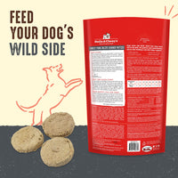 Stella & Chewy's  Freeze Dried Raw Dinner Patties  Grain Free Dog Food, Protein Rich Purely Pork Recipe  14 oz Bag (Packaging may vary)