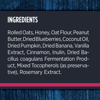 Nulo Functional Granola Bars, Healthy Dog Treats, Oven Baked, Made with Prebiotics and Probiotics, Contains No Added Salt, Sugar, or Molasses, 10 Ounce Bag Digestion