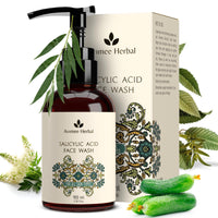 Avimee Herbal 2% Salicylic Acid Face Wash For Oily Skin | Sulphate free, Anti Acne Face | For Acne or Pimples | For Women & Men | 100 mL