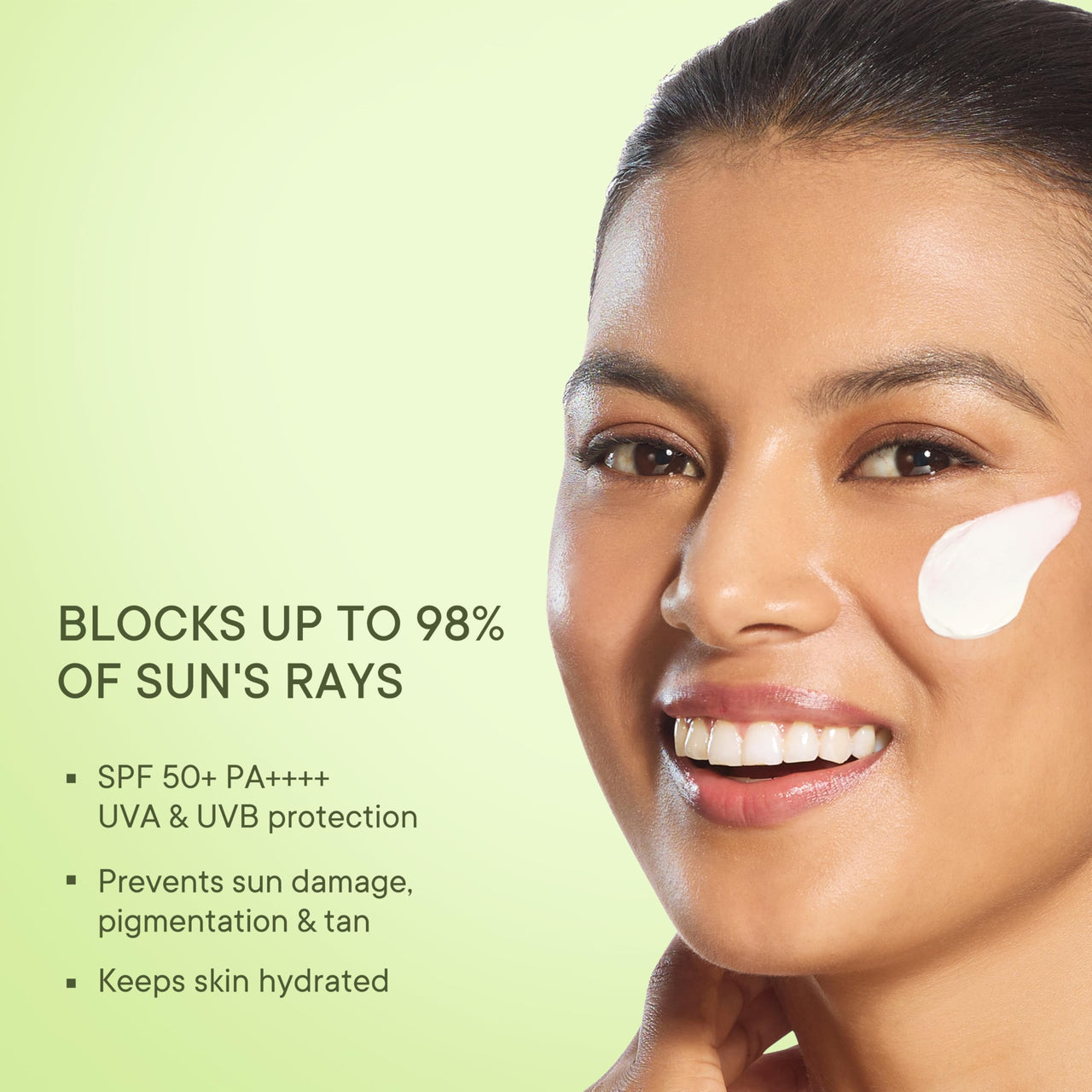 QUENCH BOTANICS Bravocado Sunscreen Spf 50+ Pa++++ Korean Sunscreen With Vitamin E & Avocado,No White Cast Lightweight & Non-Sticky, Uva & Uvb Protection For Women & Men (50Ml) All Skin Type