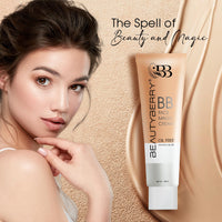 Beauty Berry BB Face Magic Cream Foundation – 60ml | Long Lasting, Matte Finish, Easily Blendable with Natural Coverage | Oil Free & Lightweight BB Cream for Women (Ivory)