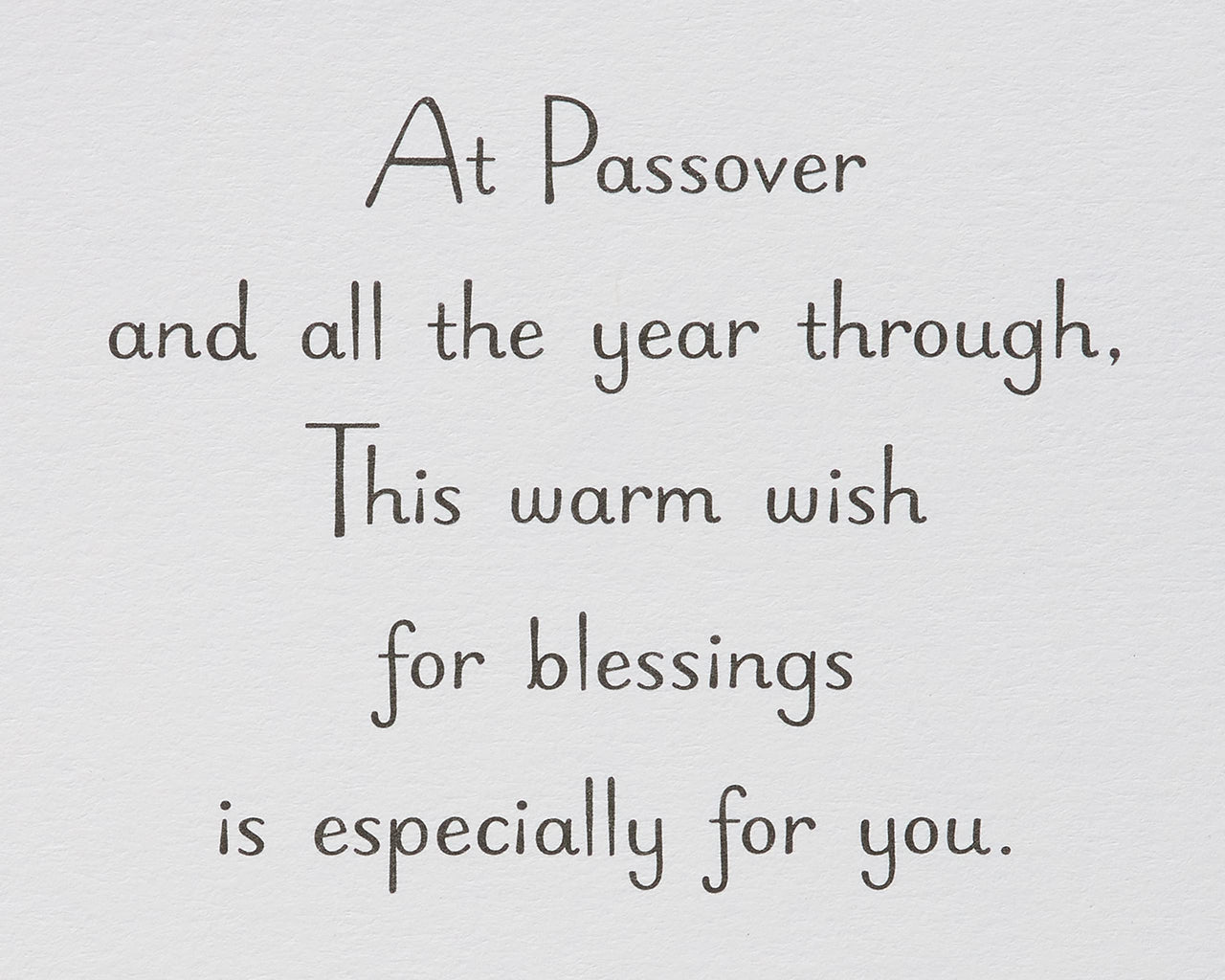 American Greetings Passover Cards, Warm Wish for Blessings (6-Count)