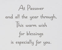 American Greetings Passover Cards, Warm Wish for Blessings (6-Count)