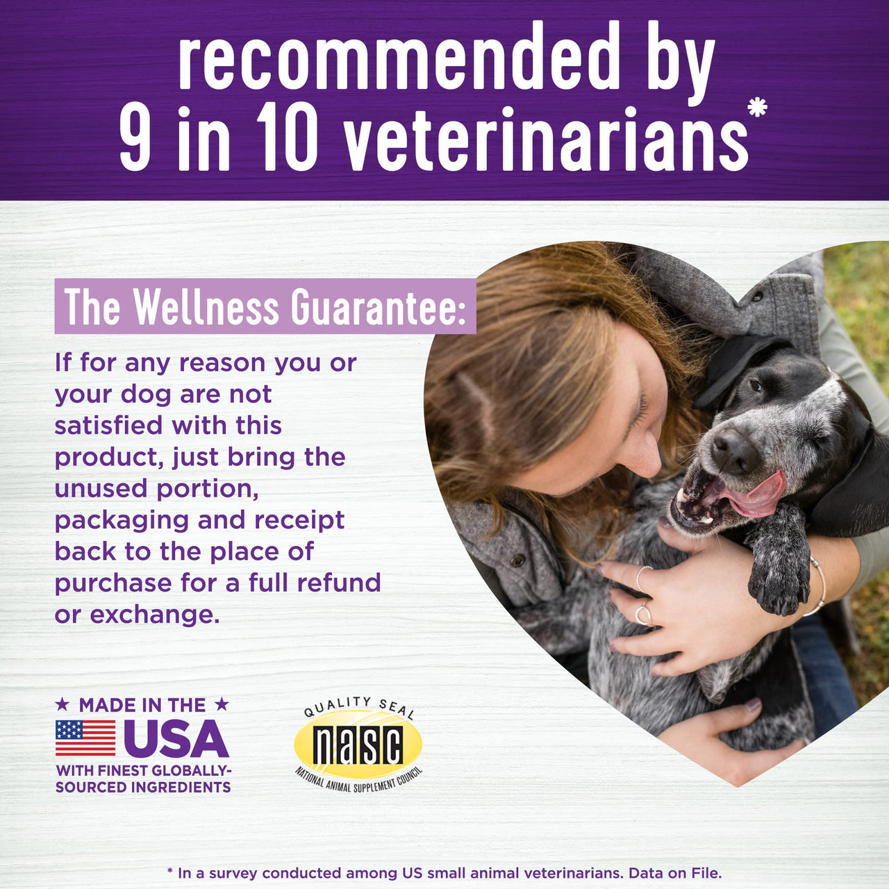 Wellness Tasty Cheese Flavored Soft Chews Calming Supplements for Dogs, 90 Count