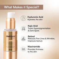 Brinton Obril Gold Skin Serum for Pigmentation & Skin whitening 30 Ml