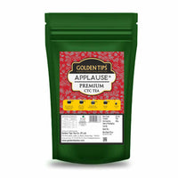 Golden Tips Applause Premium Assam CTC Tea, Strong & Aromatic Chai Patti, 100% Natural Loose Tea Leaves, 500g