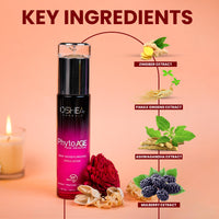 Oshea Herbals PhytoAge Reversal Skin Moisturizing Emulsion For All Skin Types | Strengthens Skin & Boosts Moisture | Enriched with Panax Ginseng & Cyclopeptide-5 100ml