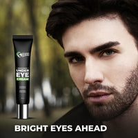 Beardo Brightening Under Eye Cream for Men | Dark Circle Remover for Men | Eyelift with Under Eye Mask | Eye Cream for Dark Circles Removal | Reduces Dark Circles, Wrinkles & Fine Lines | 20ml