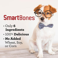 SmartBones Protein Rings with Real Salmon and Chickpeas, 10.5 OZ 10.5 Ounce (Pack of 1)