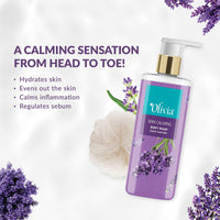 Olivia Body Wash, Skin Calming Shower Gel With Sweet Lavender 250Ml - Free From Paraben, Silicone, Harmful Chemicals