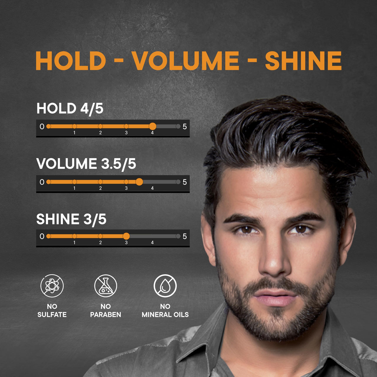 Men Deserve - Hair Styling Cream (100g) | Provides Strong Hold & Nourishment | Paraben & Sulphate Free | Non-Greasy Hair Cream for Men With Coconut Oil & Keratin | Hair Cream for Dry and Frizzy Hair