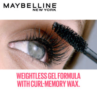 Maybelline New York Hypercurl Mascara, Curls Lashes, Highly Pigmented Colour, Long-lasting, Washable, Black 9.2ml (Pack of 2)
