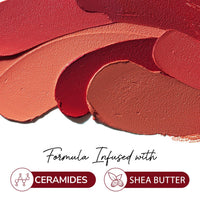 Mila Beauté Lock & Pout Matte Crayon Lipstick for Women I Smudge Proof & Transfer-proof Lipstick I Hydrating With Ceramides & Shea Butter I Highly Pigmented & Glides Smoothly | Suitable for Indian Skin Tones – (1.25g 5 Keep It Real)