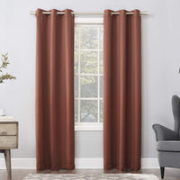 Sun Zero Easton Energy Saving Blackout Grommet Curtain Panel, 40