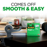 Scotch Magic Tape, Invisible, Home Office Supplies and Back to School Supplies for College and Classrooms, 2 Rolls