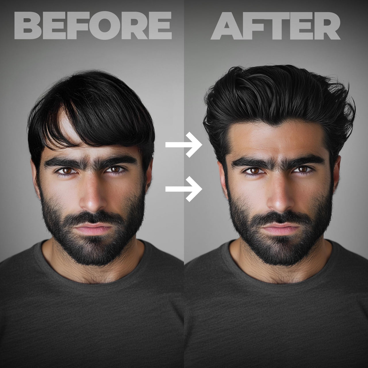 Beardo Thickening Serum Spray, 50 ml | |For Frizz-free, Smooth & Glossy Hair on-the-go | Hair Volume Spray for Men| Serum for Hair Smoothing | Hair Serum Men | Volumizing