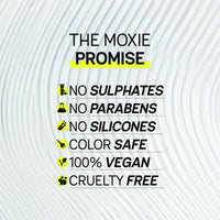 MOXIE BEAUTY Weightless Leave-In Conditioner For All Hair Types - 94% Hair Moisture Retention | Made With Mango Butter & Ginseng Root Extract | 120 ml