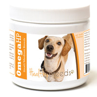Healthy Breeds Chiweenie Omega HP Fatty Acid Skin and Coat Support Soft Chews 60 Count 60 Ct - Small/Medium Breeds
